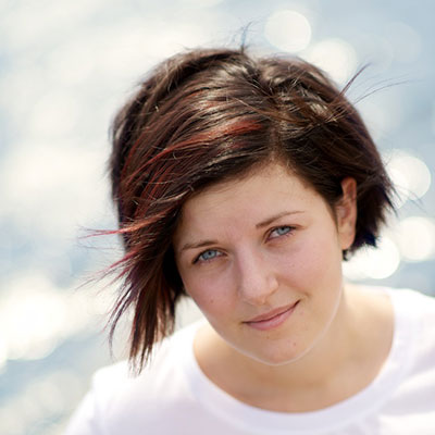 Porträtt från piren i Lidköping